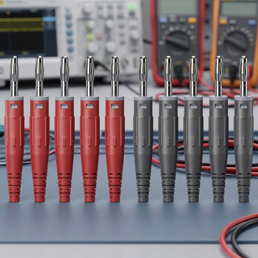 Power Tools In Electrical - مقابس بانانا P10060، مقاس 4 مم،