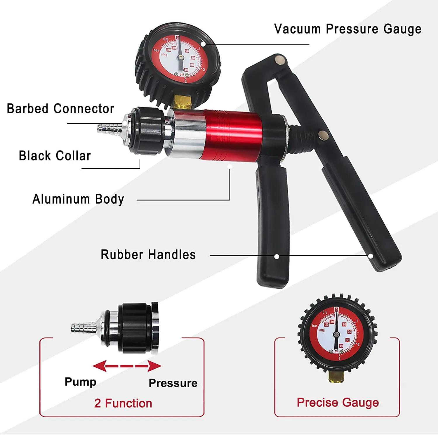 Power Xchange Tools - السيارات باليد فراغ ومضخة الضغط تستر