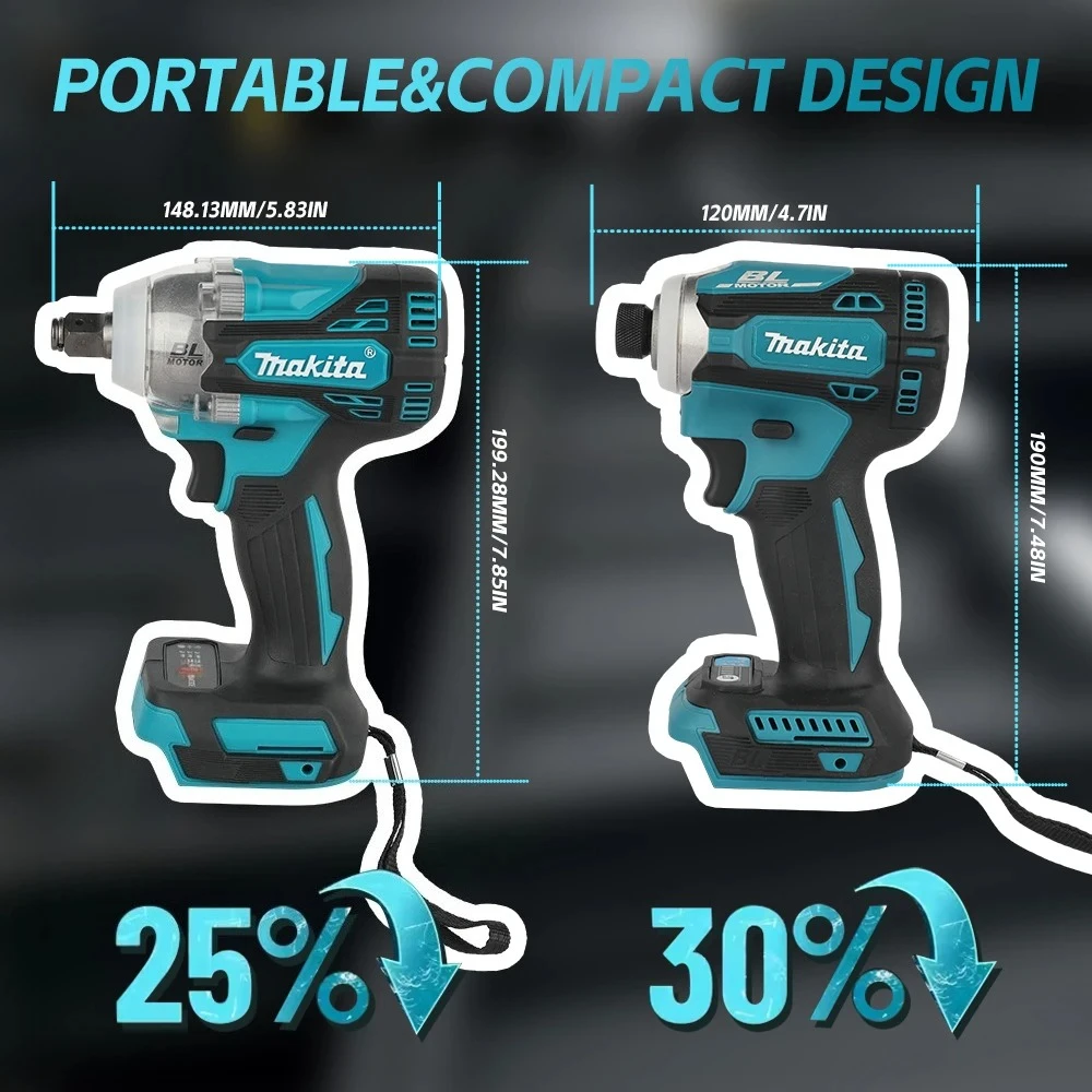 مفتاح ربط كهربائي لاسلكي بدون  - مراجعة Makita Drill Dtw300 وسعره