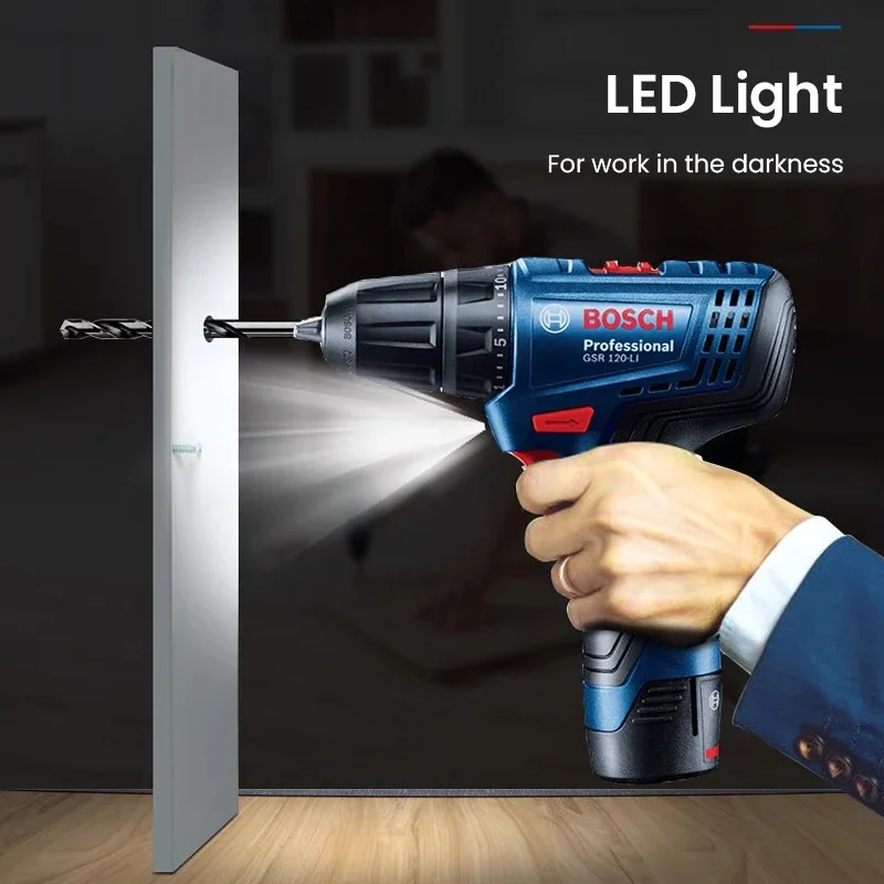 مثقاب بوش GSR120-LI الكهربائي  - مراجعة Power Tools Professional وسعره