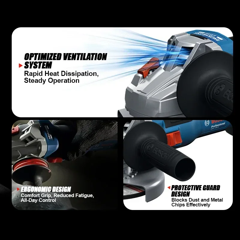 جلاخة زاوية لاسلكية BOSCH GWS  - مراجعة Power Tools Professional وسعره
